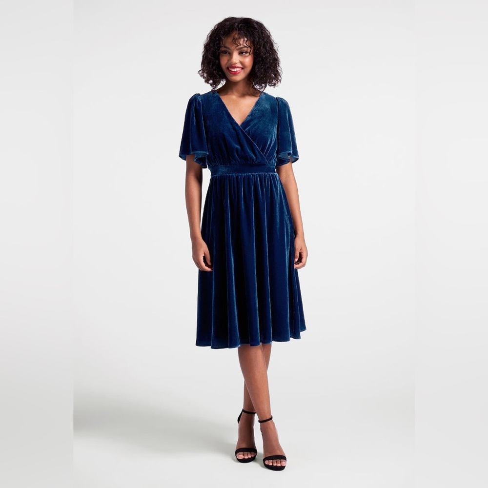 Modcloth Moves Like Aβ Dance Midi Dress Size S
